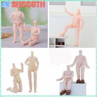 Shoogth ชุดตุ๊กตาเปลือย สเกล 1/12 1/8 ข้อต่อทรงกลม DIY อุปกรณ์เสริม สําหรับแต่งหน้า