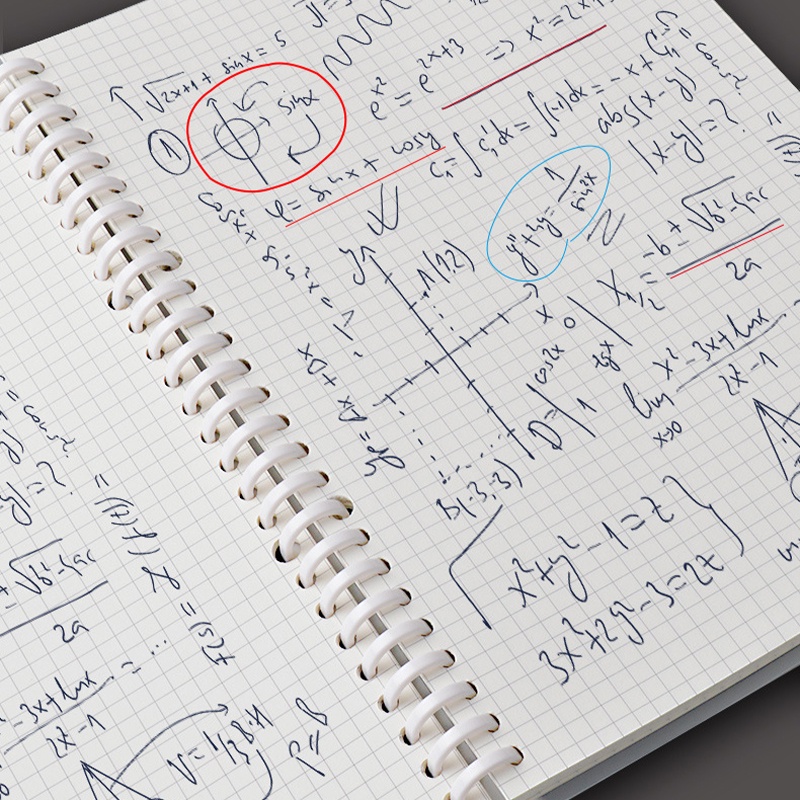 สมุดโน้ต ปกกระดาษ PU ขนาด A5 B5 กันน้ํา แบบพกพา ถอดออกได้ คุณภาพสูง สําหรับนักเรียน - รูปที่ 3