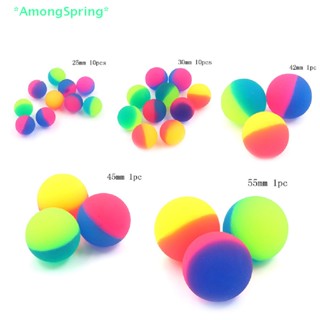 Amongspring&gt; ใหม่ ลูกบอลกระโดด แบบยืดหยุ่น 1/10 ชิ้น