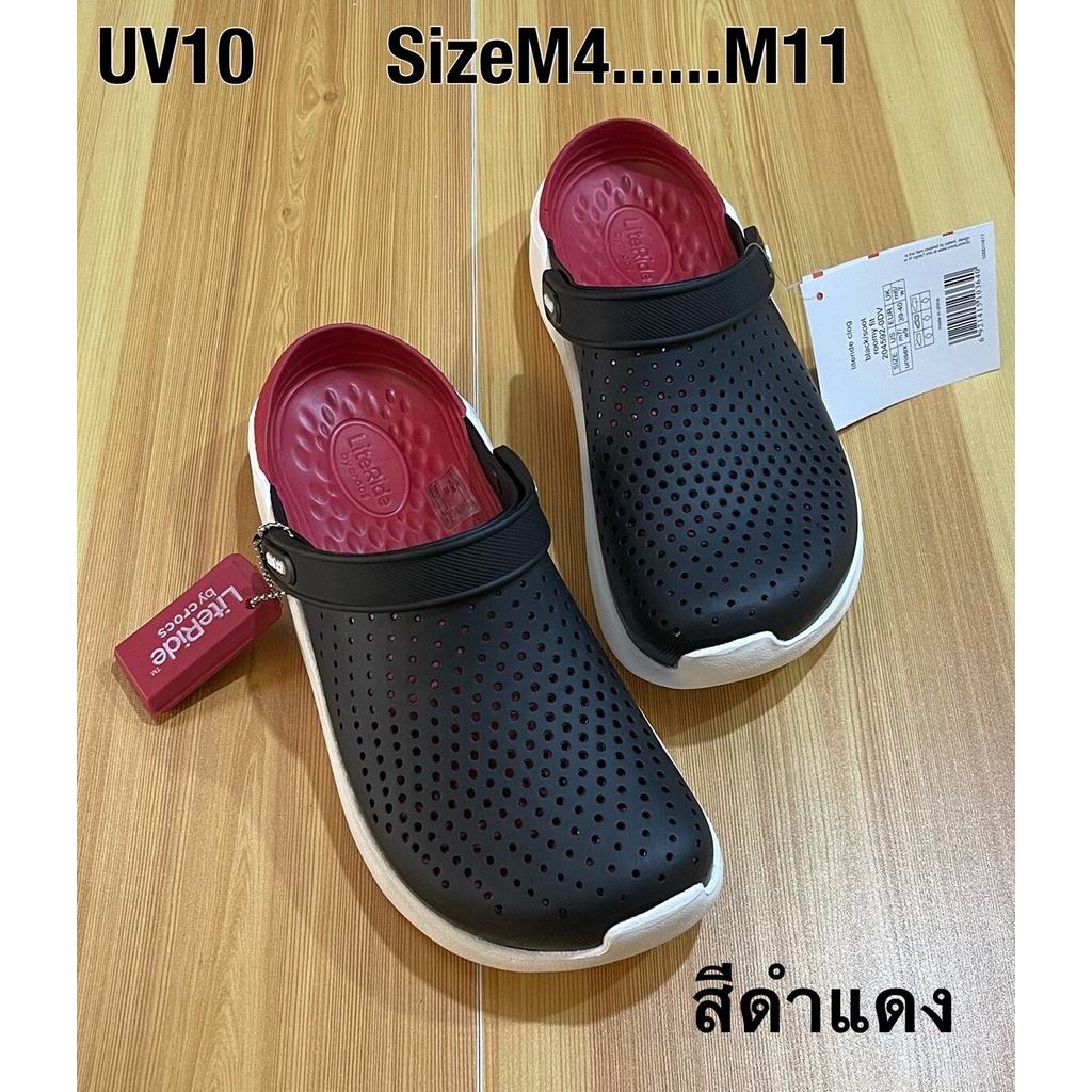 พร้อมส่ง!! Crocs LiteRide Clog หิ้วนอก ถูกกว่าshop Crocs Literide Clog(สินค้าขายดี) รองเท้าแตะ ชาย หญิง