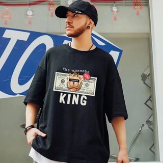 European American ins Hip-Hop Unisex T-Shirt Spring Summer Men Women Same Style oversize Trendy Fashion Loose C_01