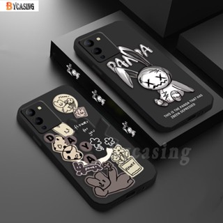 เคสโทรศัพท์มือถือ Tpu นิ่ม ขอบตรง ลายกระต่ายน่ารัก สําหรับ Infinix Note12 G96 Note 12 2023 Hot 20S 10S 10T Note 11 Hot 11S NFC Hot 12 Play 10Play 9Play Smart 6 Smart5