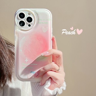 เคสโทรศัพท์มือถือ แบบนิ่ม ลายพีช สําหรับ Apple Iphone 14 13Promax 14 11 12 11 XS 8p