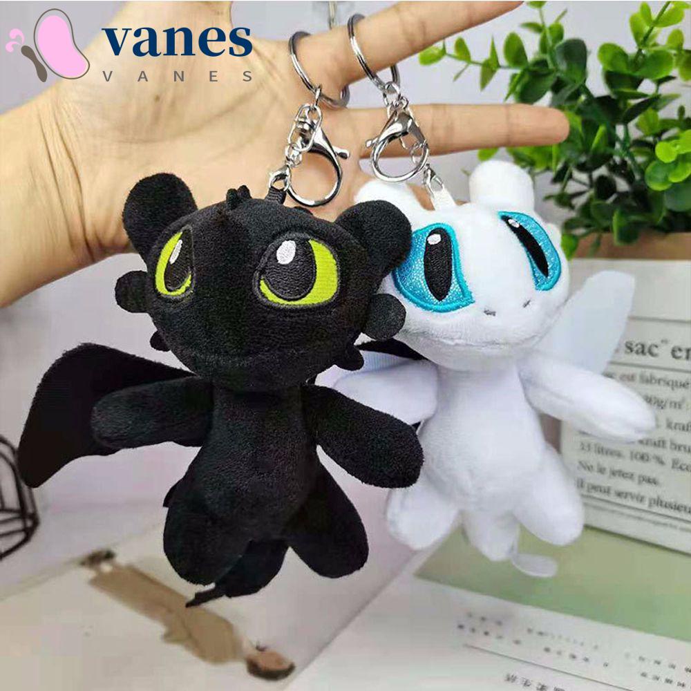 Vanes1 พวงกุญแจ จี้ตุ๊กตาการ์ตูนอนิเมะมังกร ไร้ฟัน ของเล่นสําหรับเด็ก