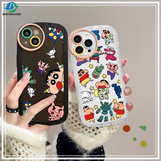 เคสโทรศัพท์มือถือ TPU แบบนิ่ม ลายการ์ตูนชินจัง สําหรับ Realme C55 5 5i 6i C3 C35 C21Y C25Y C21 RealmeC11 C11 2021 C25 C15 C12 C2