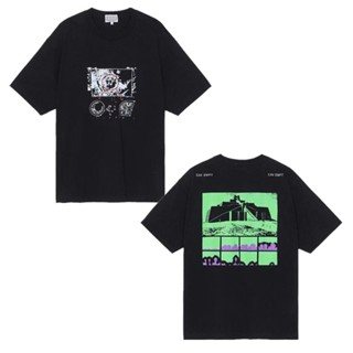 เสื้อยืดแขนสั้น พิมพ์ลาย CAVEMPT C.E CAV EMPT CE PAREIDOLIA สําหรับผู้ชาย