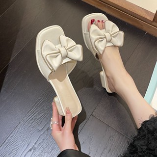 รองเท้าแตะก้นหนา🌷รองเท้าส้นตึก✨สูง4cm size34-41💕 พื้นหนา👍👍 ซูเปอร์อ่อนนุ่ม!!👣🌰​​รองเท้าโรมัน รองเท้าชายหาด