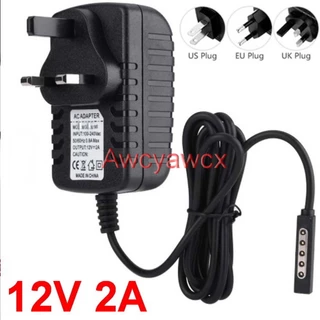 อะแดปเตอร์ชาร์จแท็บเล็ต 12V 2A 2000mA 24W สําหรับ Microsoft Surface RT RT2 Pro 1 2 Charger 1512 1513 1516 1572