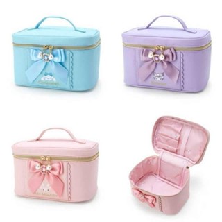 กระเป๋าใส่เครื่องสำอางค์ Sanrio Character งานชนช็อปญี่ปุ่น มาใหม่ ขนาด 22×14×14 cm พร้อมส่งครบ 3 ลาย ตามภาพ