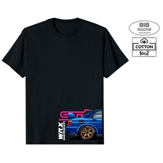 เสื้อยืด RACING เสื้อซิ่ง CAR [COTTON 100%] [SUBARU [1]]