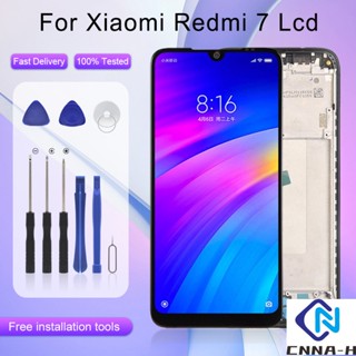 หน้าจอสัมผัสดิจิทัล LCD 6.26 นิ้ว พร้อมกรอบกลาง สําหรับ Xiaomi Redmi 7