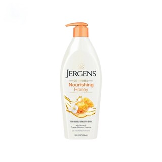 Jergens เจอร์เกนส์ ออยล์-อินฟิวส์ นูริชชิ่ง ฮันนี่ โลชั่น 496 มล.