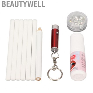 Beautywell Jewelry Kit Stylish 6 Cotton Roll  Ornaments Kit Adhesive Resin 2