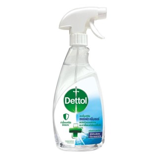 Dettol เดทตอล แอนตี้แบคทีเรีย เซอร์เฟส คลีนเซอร์ 500 มล. สเปรย์ทำความสะอาดพื้นผิวแข็ง