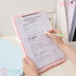 Lanfy กล่องแฟ้มใส่เอกสาร ขนาด A4 สําหรับสํานักงาน โรงเรียน