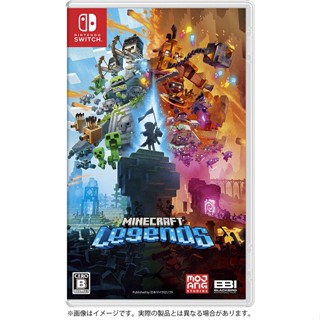 Minecraft Legends Nintendo Switch วิดีโอเกมจากญี่ปุ่นหลายภาษา ใหม่