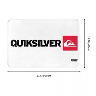 ใหม่ Quiksilver (6) พรมเช็ดเท้า ผ้าสักหลาด กันลื่น ดูดซับน้ําได้ดี แห้งเร็ว สําหรับห้องน้ํา ห้องนั่งเล่น โซฟา ห้องนอน 16x24 นิ้ว พร้อมส่ง