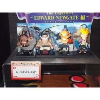 The Legend of Edward Newgate Set ของแท้ JP แมวทอง - WCF Ichiban Kuji Banpresto [โมเดลวันพีช] (4 ตัว)