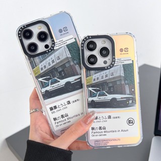 เคสโทรศัพท์มือถือ ลายการ์ตูนญี่ปุ่น Initial D Fujiwara Tofu Shop สําหรับ iPhone 11 14 13 12 Pro Max