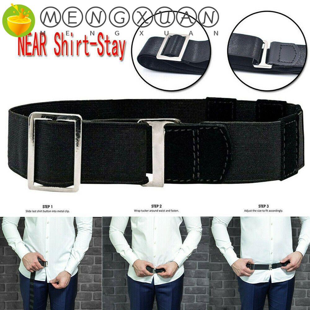Men's Shirt Stay Belt for Formal Suits Keeps Shirt Tucked