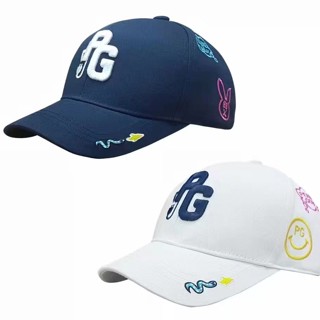 【New Style 】PG Golf Cap Men Women Sports Peaked Ultraviolet-Proof Thin With Top Breathable Adjustable