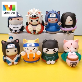 Jenniferdz ตุ๊กตาฟิกเกอร์ อนิเมะนารูโตะ Hatake Kakashi Naruto Cat Uchiha Sasuke Itachi ของเล่นสําหรับเด็ก