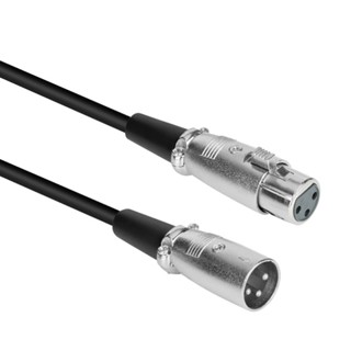 สายสำหรับต่อไมโครโฟน Boya xlr-c3  xlr male to xlr-female connector adapter ต่อไมโครโฟน กับเครื่องเสียง กล้อง ยาว 3 เมตร