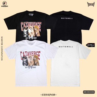 9FEB เสื้อยืดลาย CATAVERSE พร้อมส่ง