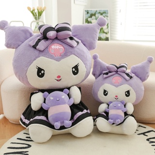 SANRIO ตุ๊กตาหมี Kuromi น่ารัก ของเล่นสําหรับเด็ก ของขวัญวันเกิด