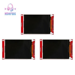 โมดูลหน้าจอแสดงผล 3.2 นิ้ว 320X240 SPI Serial TFT LCD ILI9341 สําหรับ MCU 3 ชิ้น