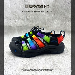 Keen New Style NewportH2 รองเท้าแตะลําลอง สําหรับผู้ชาย ผู้หญิง เหมาะกับการเดินป่า กลางแจ้ง J4LQ