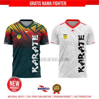 เสื้อกีฬาแขนสั้น พิมพ์ลาย Karate 2023 สําหรับเด็ก และผู้ใหญ่