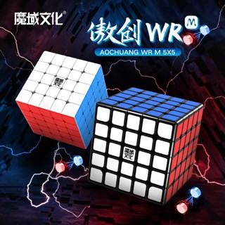 Moyu Aochuang WRM5x5 Cube Aochuang WRM ลูกบาศก์แม่เหล็ก 5x5 การแข่งขันระดับมืออาชีพ