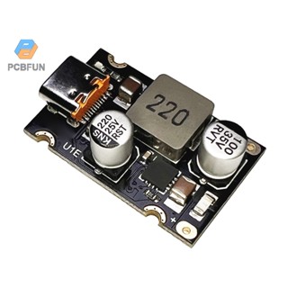 Pcbfun Dc8v~30v Pd65w บอร์ดโมดูลชาร์จเร็ว สําหรับ Pd3.1 Qc3.0 Scp Type-c