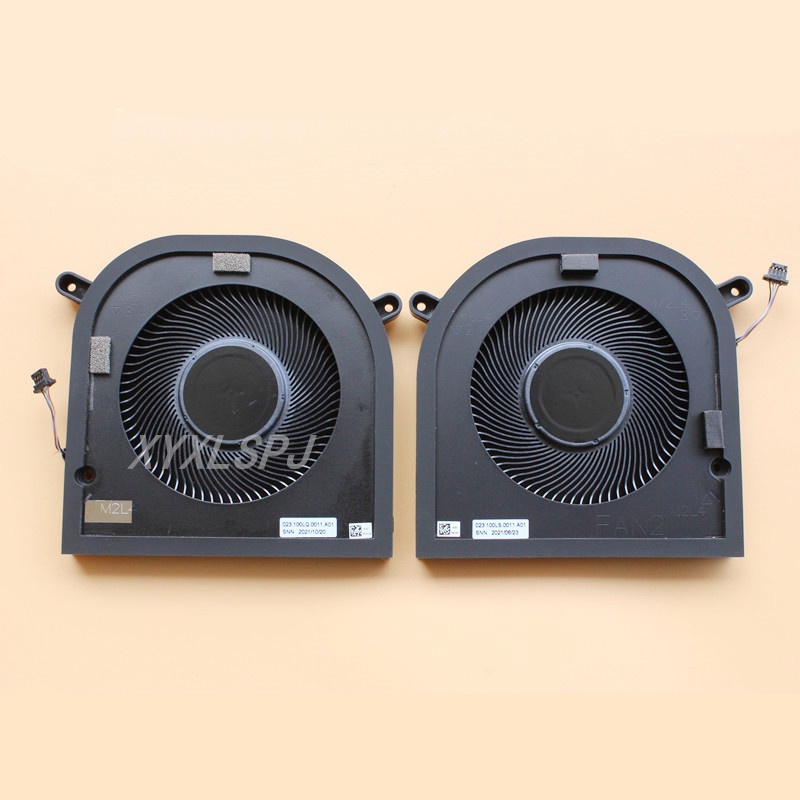 พัดลมระบายความร้อนสําหรับ Dell XPS 17 9700 9710 9720 Precision 5750 5760 พัดลมระบายความร้อน EG50060S