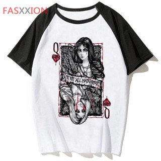 เสื้อยืด พิมพ์ลายกราฟฟิค Alice Madness Returns Y2K สําหรับผู้หญิง