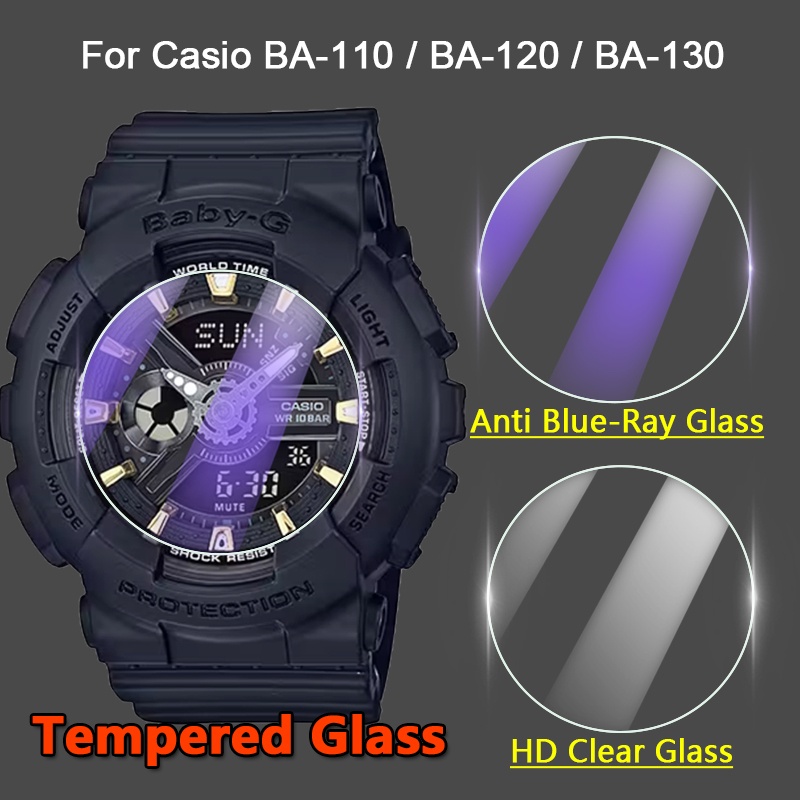 ฟิล์มกระจกนิรภัยกันรอยหน้าจอ สําหรับ Casio Baby-G BA-110 BA-120 BA-130 SmartWatch 9H 2.5D Ultra