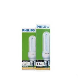 ชุดไฟ หลอดประหยัดไฟ ฟิลิปส์ 8W และ 11W รุ่น ESSENTIAL PHILIPS