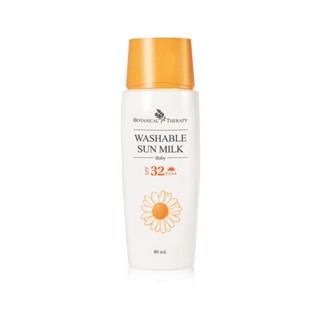 BOTANICAL THERAPY Baby Washable Sun Milk 80ml SPF32 PA++