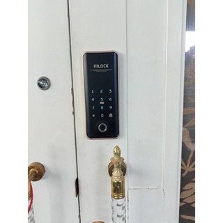 กุญแจล็อค HiLock Digital Door Lock : 7 ระบบ รุ่น HL-500 (พร้อมติดตั้ง) ประตูบานเลื่อนและบานผลัก