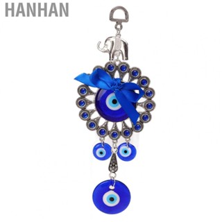 Hanhan Hanging Blue Eye Keychain  Small Compact Blue Eye Pendant  for Office