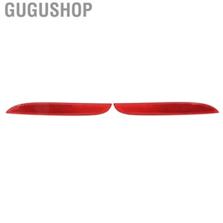 Gugushop 63142990863   Appearance Left Right Bumper Reflector Red Lens Impact Proof Perfect Fit Rear Bumper Reflector  for Car