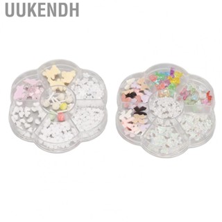 Uukendh Nail Art Crystal Rhinestones  Safe Portable Colorful Nail Art Rhinestones Enough Quantity  for Daily Work for Other Decoration