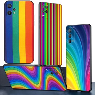 เคสโทรศัพท์มือถือ ซิลิโคนนิ่ม TPU ลายสีรุ้ง BS45 สําหรับ Realme 10T 11 Pro 11 Pro+ C55 C33 2023 GT Neo5 SE GT3 Narzo N55 N53