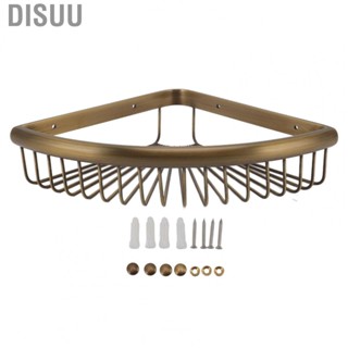 Disuu Corner Shower Caddy  Large  Brass Shower Shelves  for Bathroom