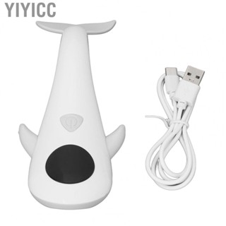 Yiyicc Nail Lamp UV  Gel Nail Lamp Mini Handheld Nail Dryer Light Chargeable Cute Whale Shape Professional Nail Art Tools  Lamp