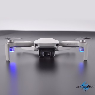 Aird Mavic ไฟสัญญาณเตือน LED สีแดง สีฟ้า ขนาดเล็ก ชาร์จไม่ได้ สําหรับโดรน Mavic Mini DIY