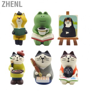 Zhenl Bookshelf Ornaments   Statue Environmentally Friendly  for Living Room