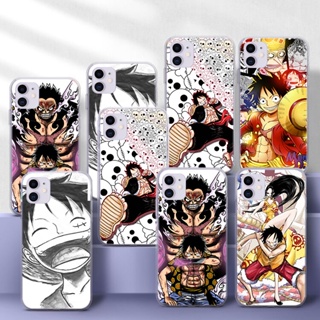 เคสโทรศัพท์มือถือแบบนิ่ม TPU ใส ลายอะนิเมะญี่ปุ่น one piece luffy 248YPJ สําหรับ Redmi S2 Note 9S 10 Note 11S 11 PRO