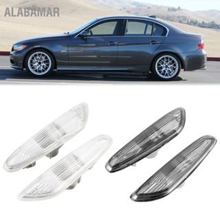 ALABAMAR ไฟเลี้ยวด้านข้าง 2 ชิ้นไม่มีหลอดไฟสำหรับ E90 E91 E92 E93 3 Series 2006-2011